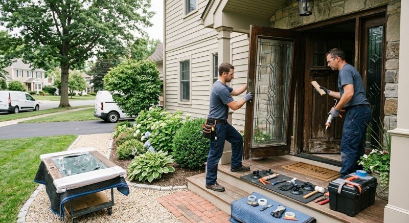 Wood Door Refinishing