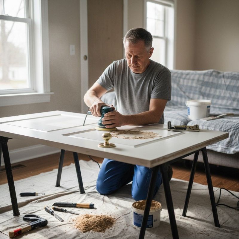 Wood Door Refinishing